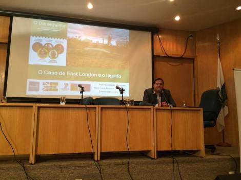 Professor Mataruna talked about the East London case he analysed through a Marie Curie research founded study.